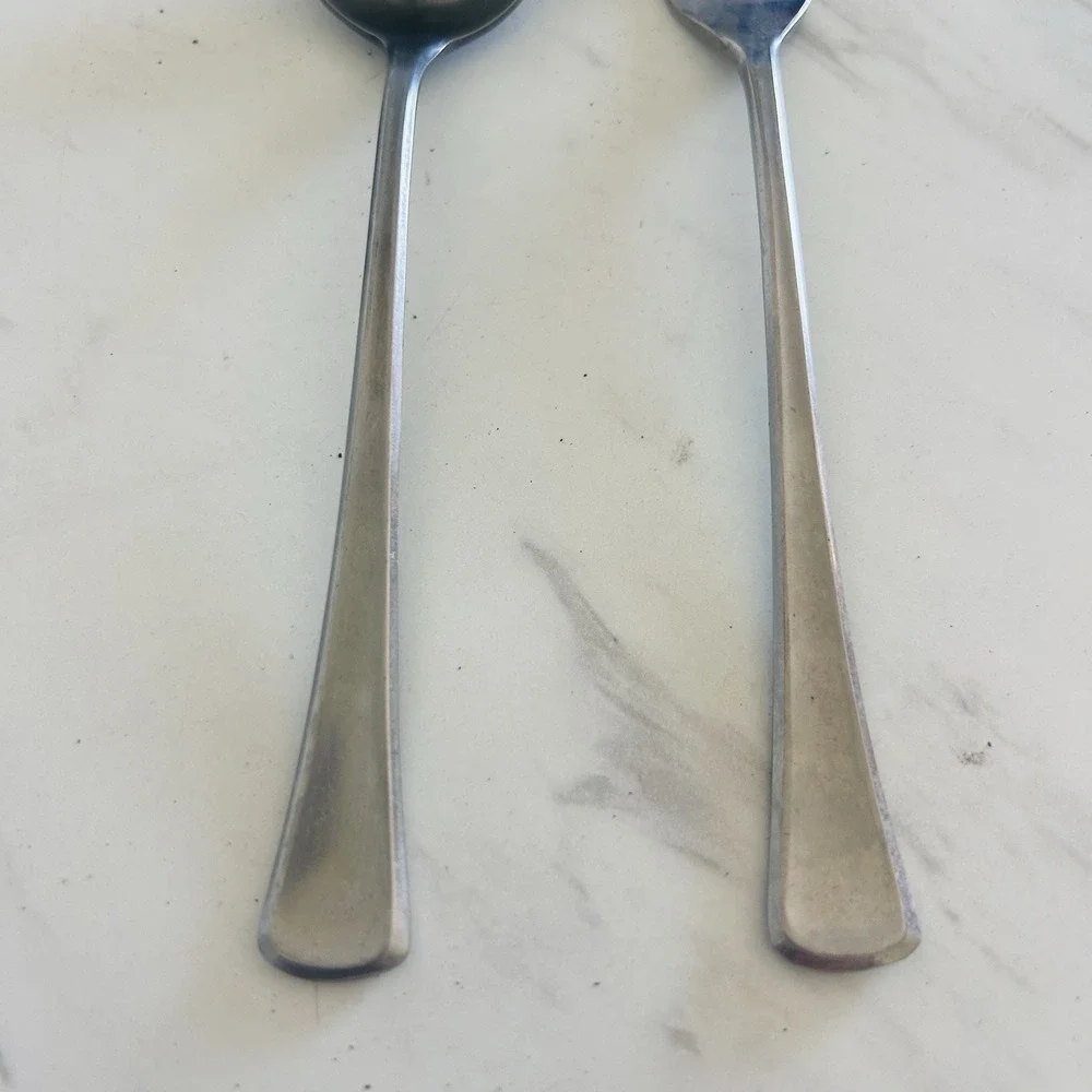 Vintage Continental Gourmet‎ Stainless Flatware Japan Dinner Fork Spoon Lot of 2